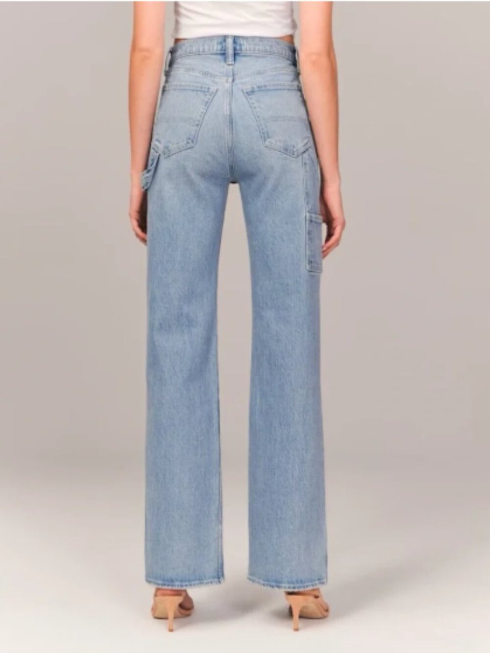Abercrombie & Fitch The 90’s Relaxed Jean High Rise Carpenter Style - Picture 3 of 8